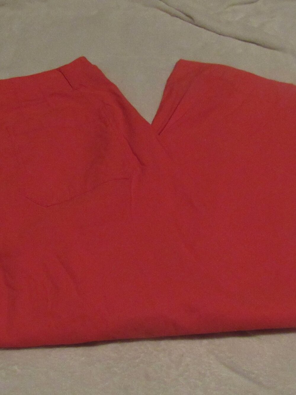 Maeve Orange/Red Colette Pants Size 34 waist USED - Picture 1 of 11